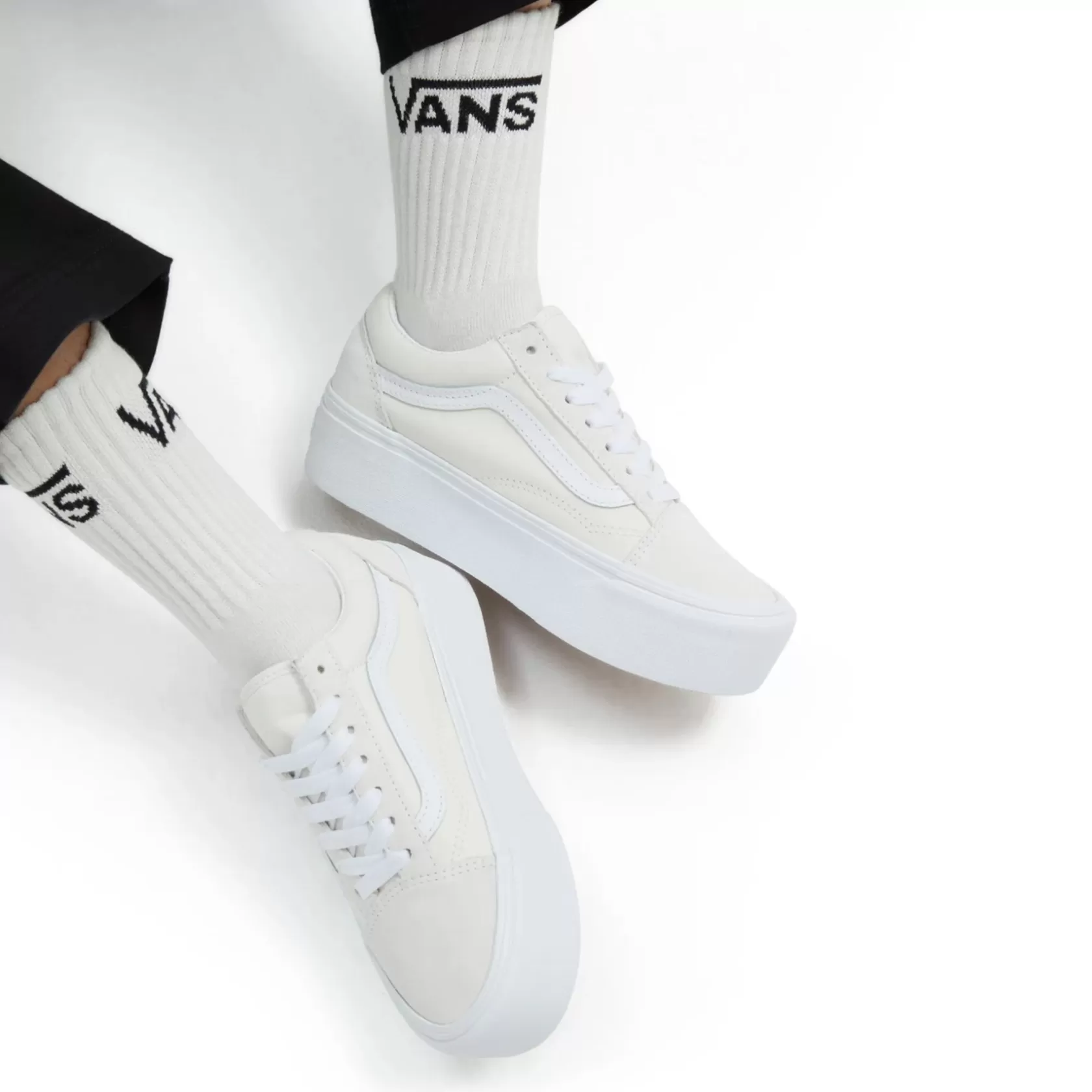 Vans Classics<Zapatillas Old Skool Stackform Blanco