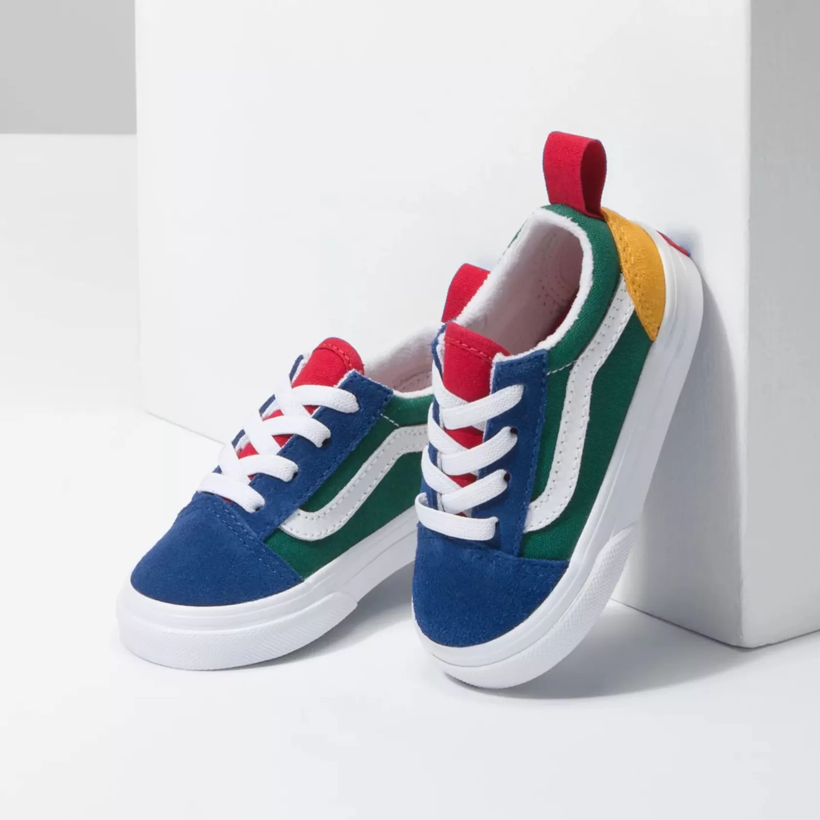 Vans Zapatillas Niño (1-4 Años)<Zapatillas Old Skool Yacht Club Con Cordones Elasticos De Bebe (1-4 Anos) Multicolour