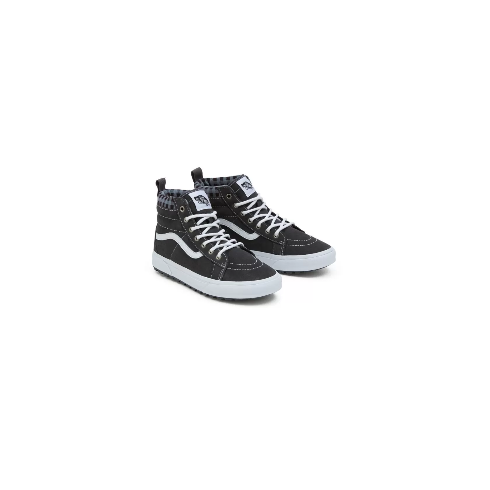 Vans Zapatillas Junior 8-14 Años<Zapatillas Plaid Sk8-Hi Mte-1 De Niños (8-14 Anos) Gris, Blanco