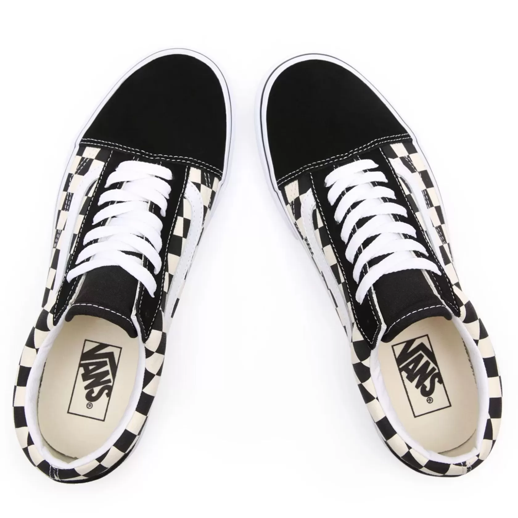 Vans Classics<Zapatillas Primary Check Old Skool Negro, Blanco