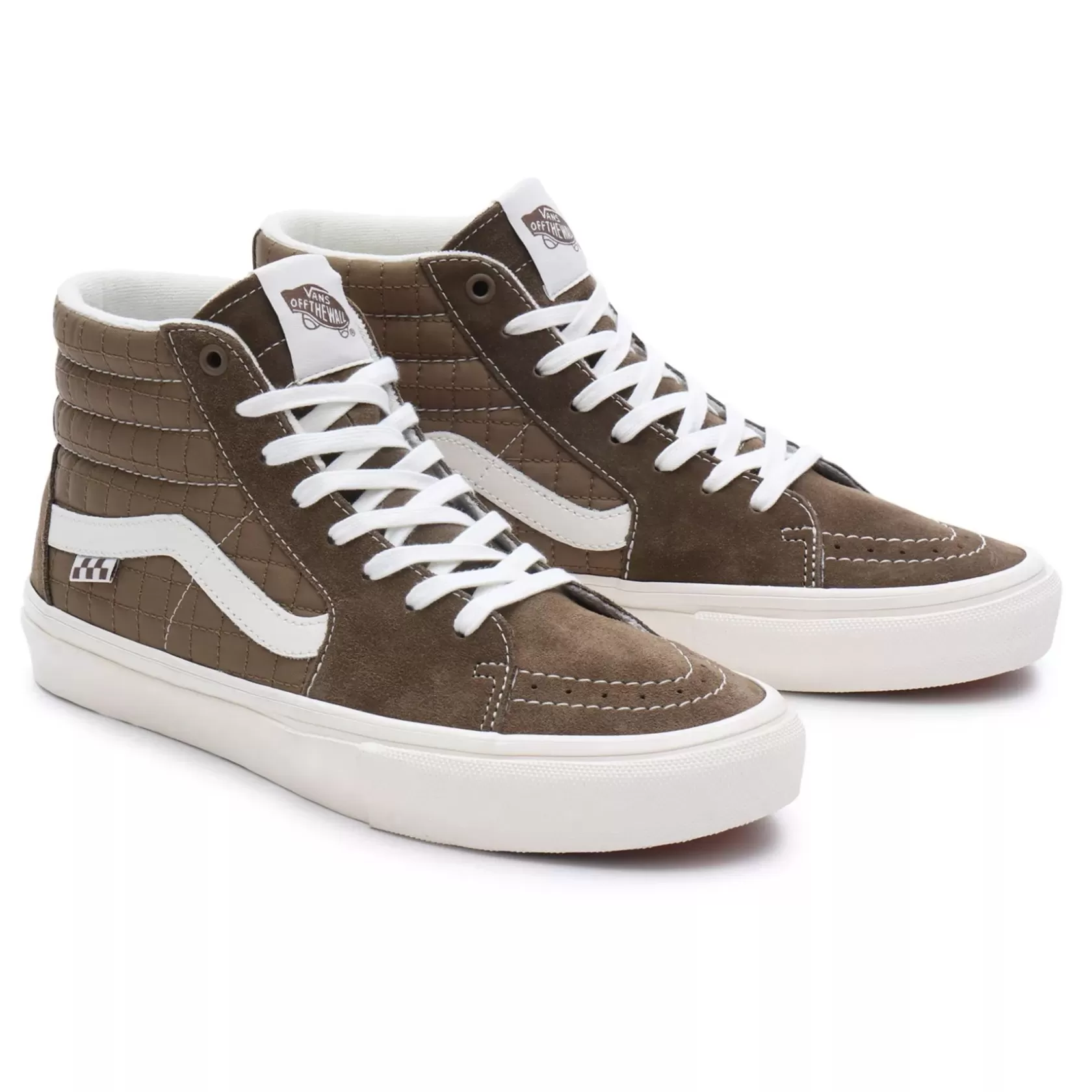 Vans Zapatillas Skate<Zapatillas Quilted Skate Sk8-Hi Marron