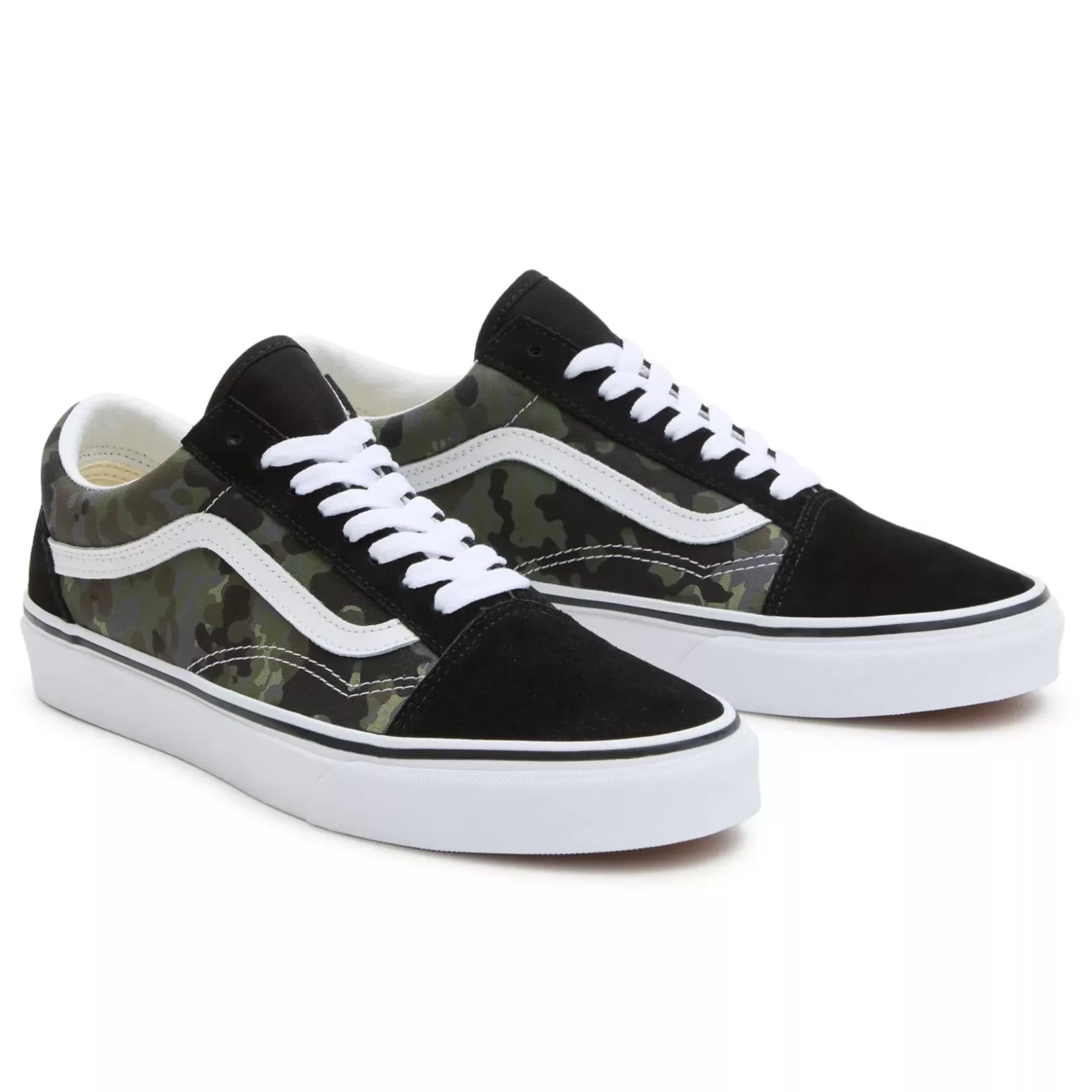 Vans Zapatillas Altas<Zapatillas Rain Camo Old Skool Verde, Gris