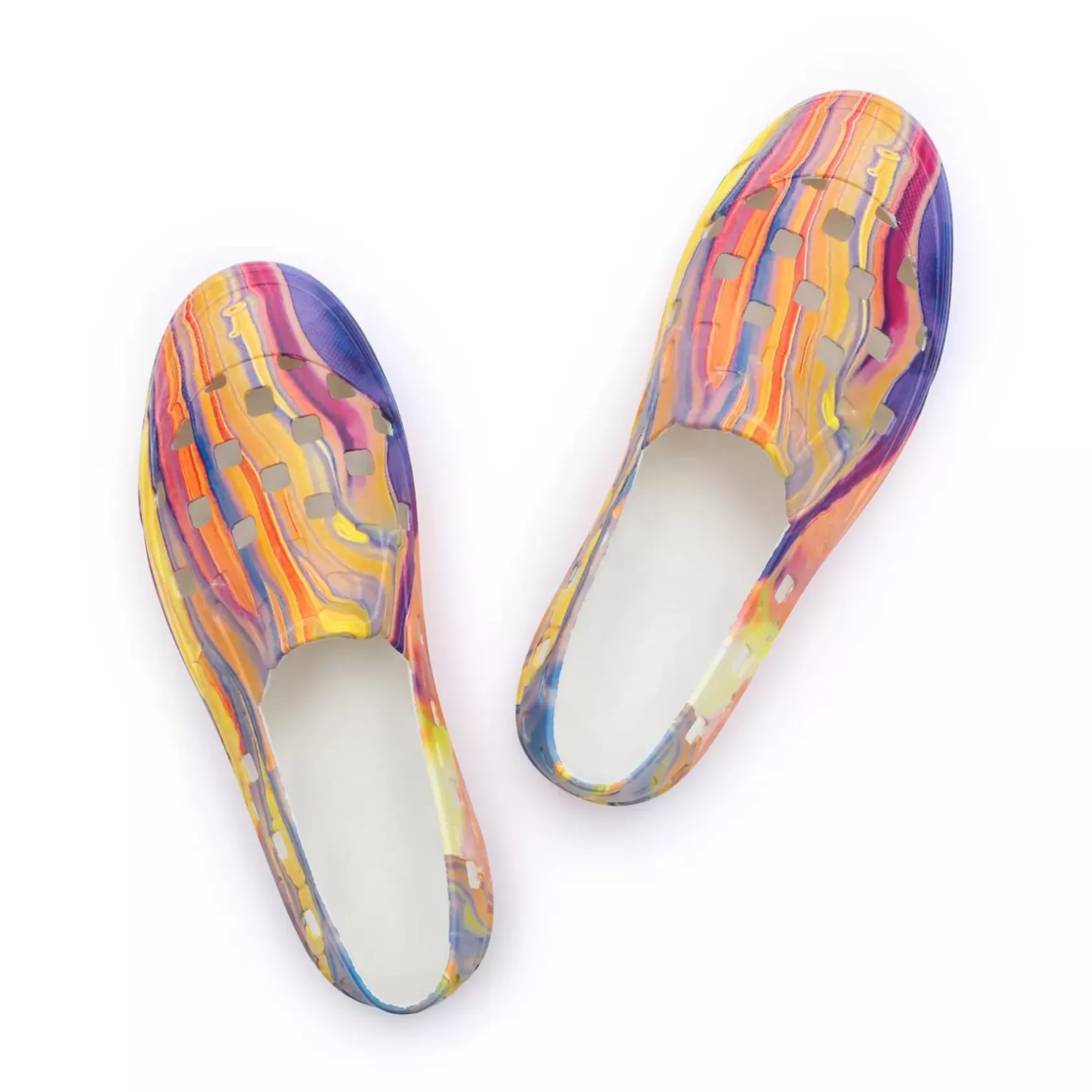Vans Zapatillas Sin Cordones<Zapatillas Resin Rainbow Slip-On Trk Multicolour