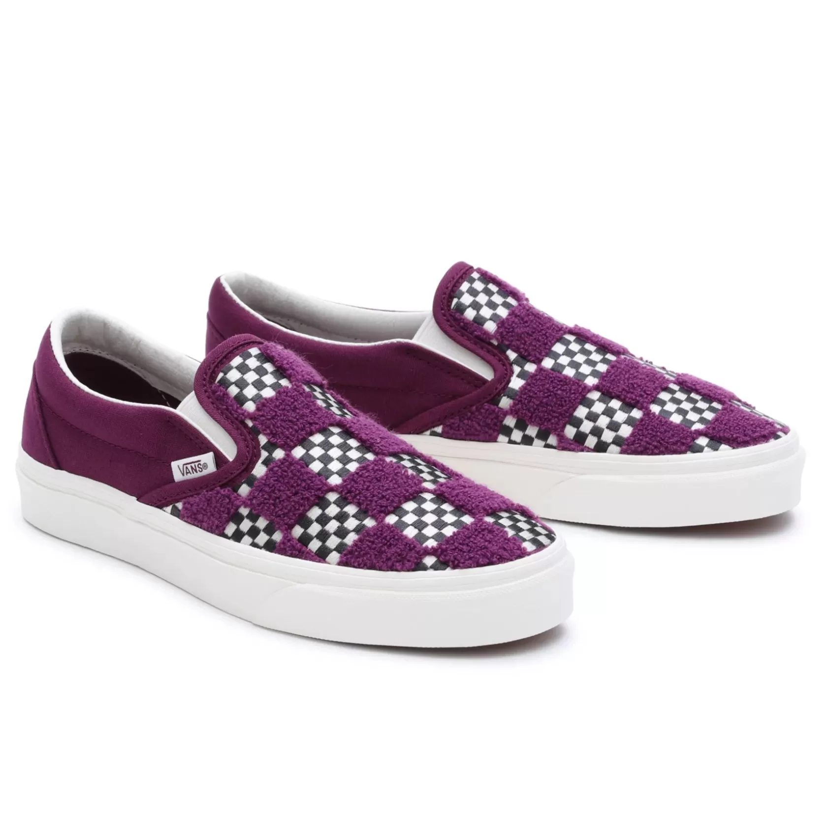 Vans Zapatillas Sin Cordones<Zapatillas Sin Cordones Tufted Check Classic Slip-On Purpura