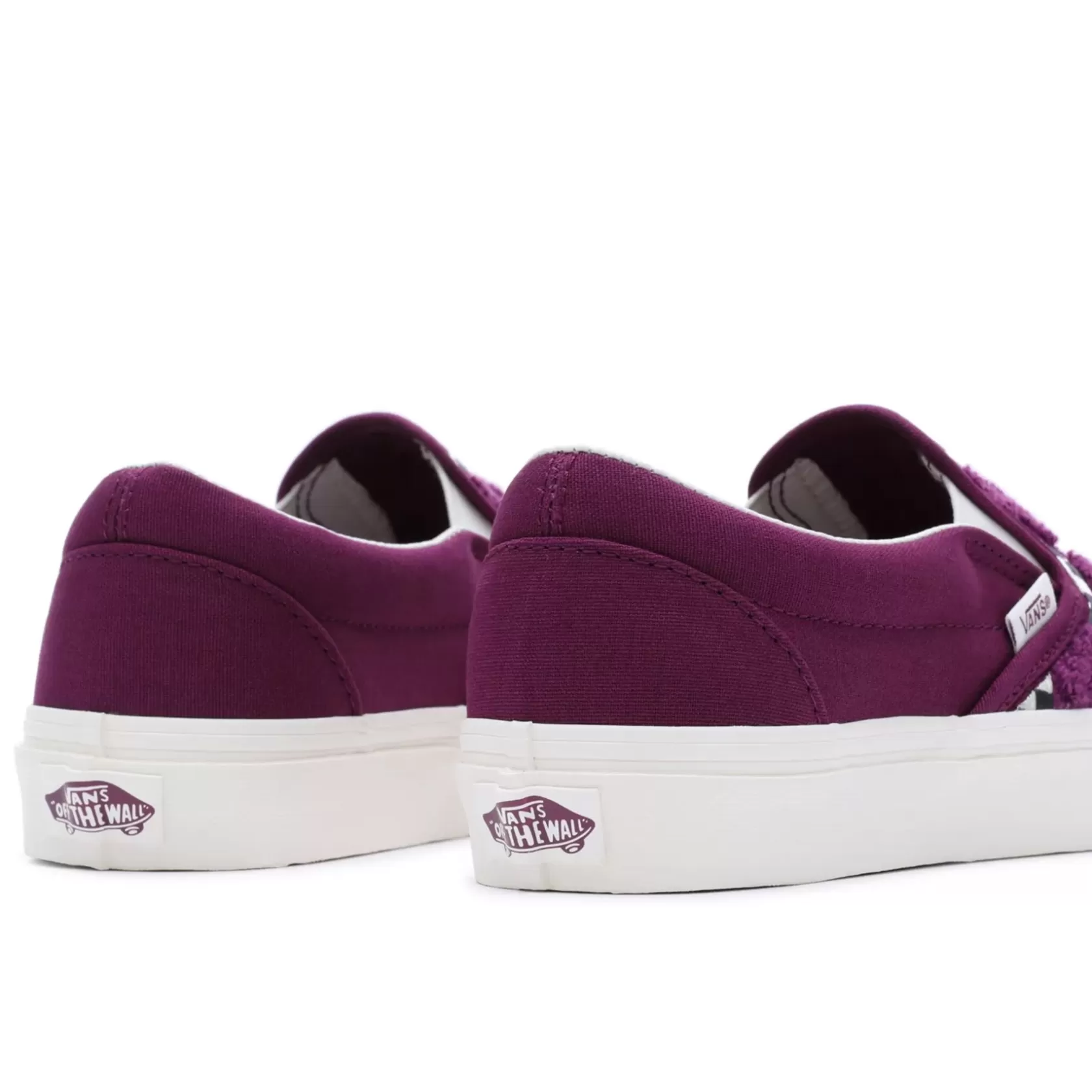Vans Zapatillas Sin Cordones<Zapatillas Sin Cordones Tufted Check Classic Slip-On Purpura