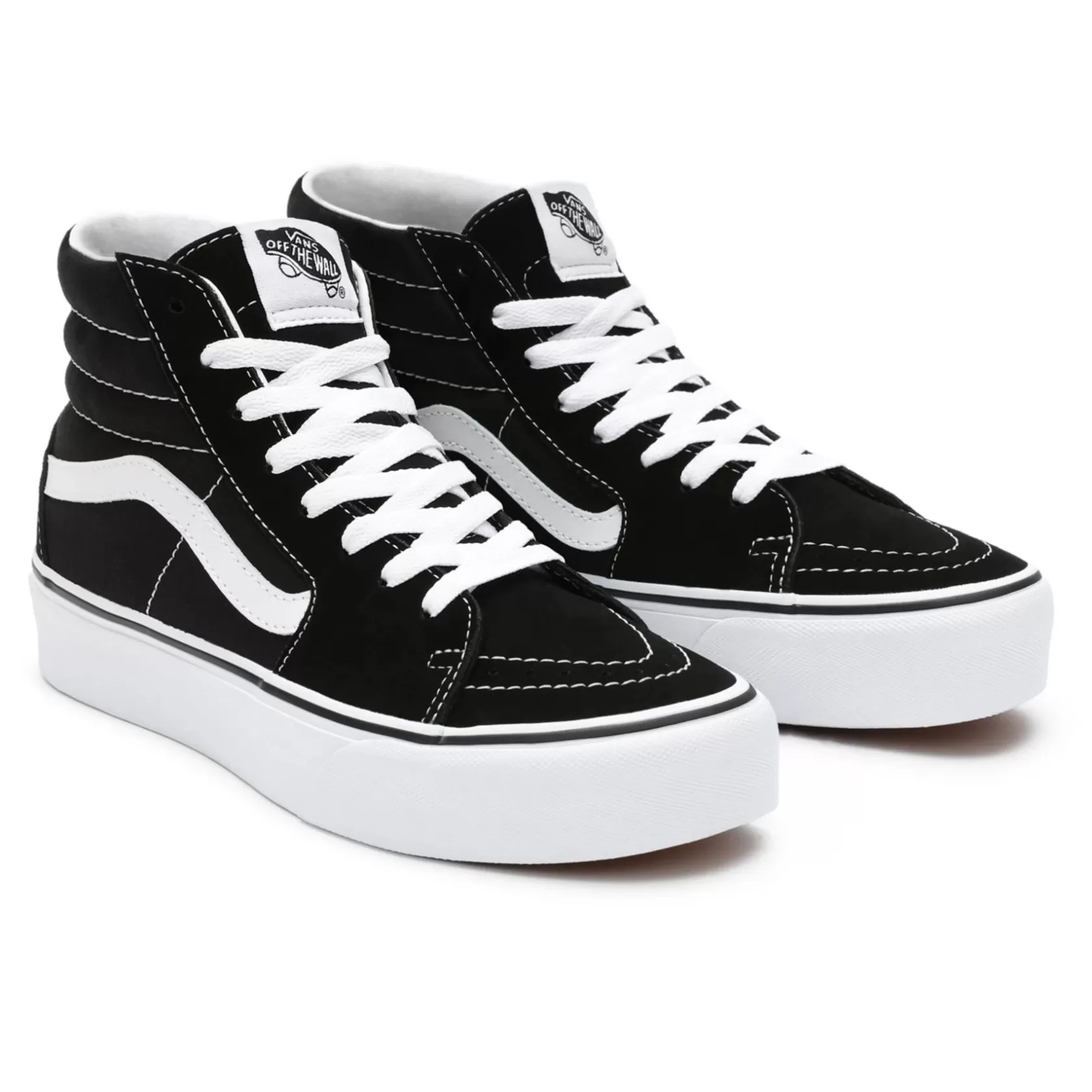 Vans Zapatillas Plataforma<Zapatillas Sk8-Hi 2.0 De Ante Con Plataforma Negro