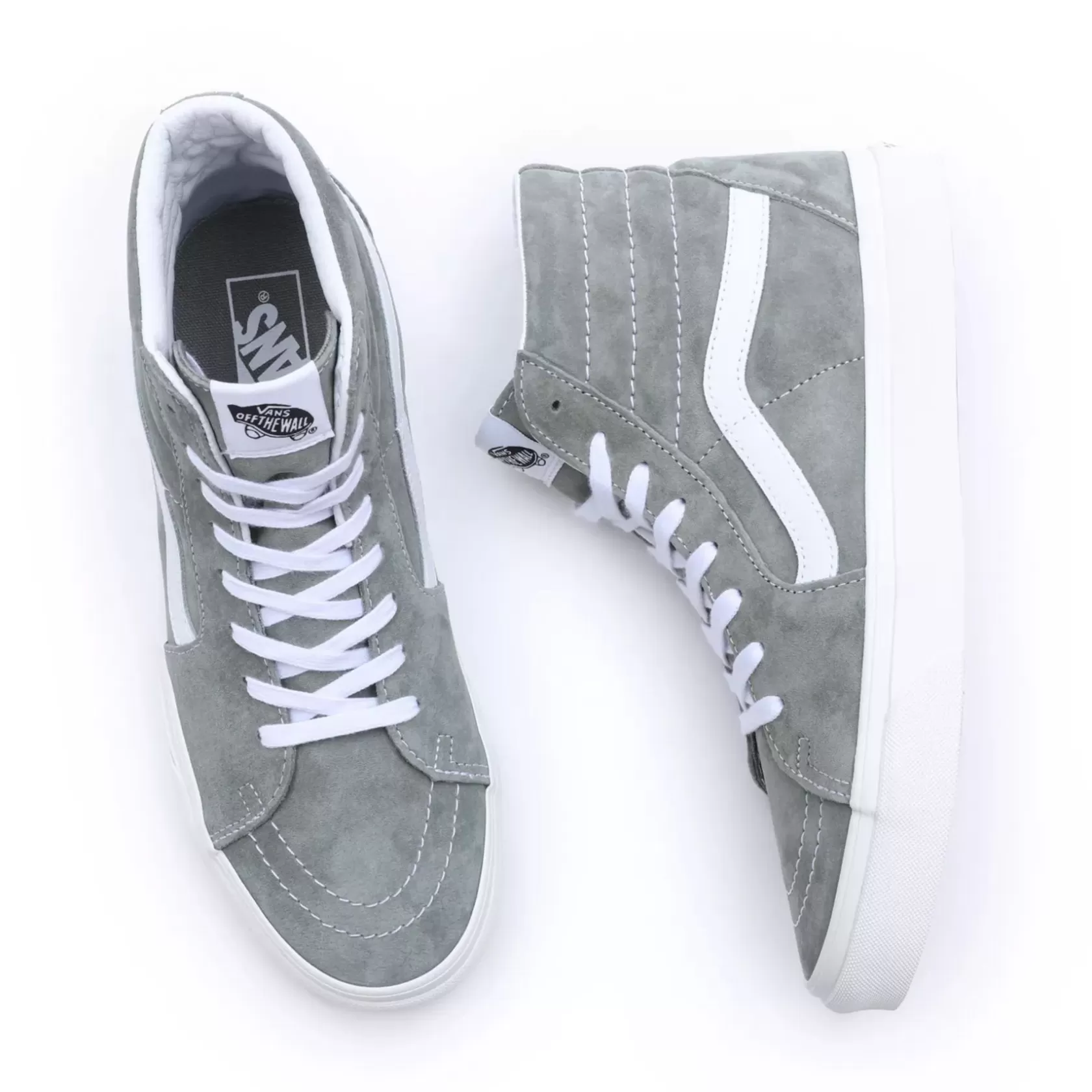 Vans Classics<Zapatillas Sk8-Hi De Ante De Cerdo Gris