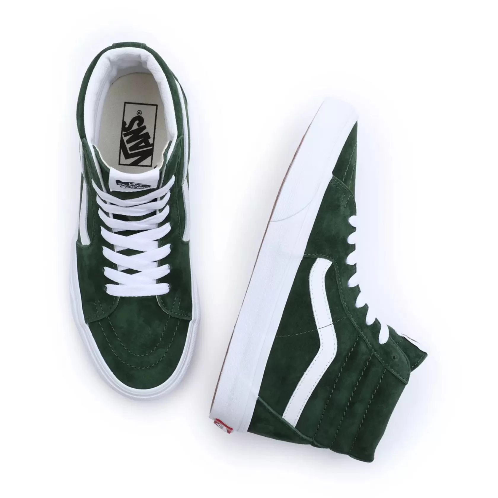 Vans Zapatillas Deportivas Baja<Zapatillas Sk8-Hi De Ante De Cerdo Verde
