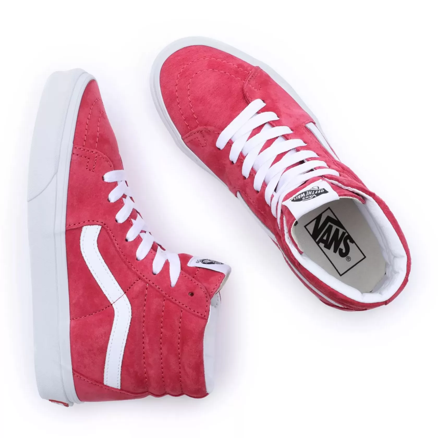 Vans Classics<Zapatillas Sk8-Hi De Ante De Cerdo Rojo