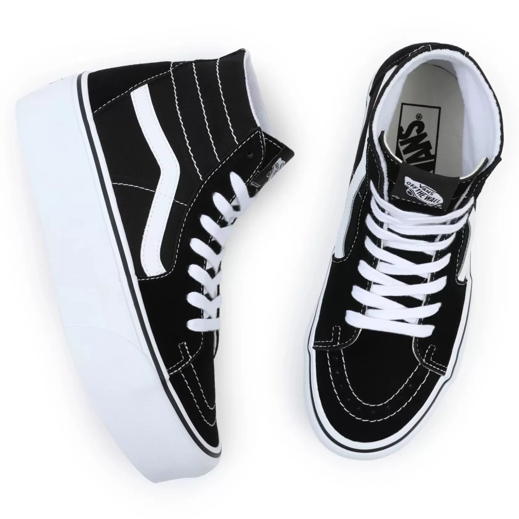 Vans Zapatillas Altas<Zapatillas Sk8-Hi Tapered Stackform Negro