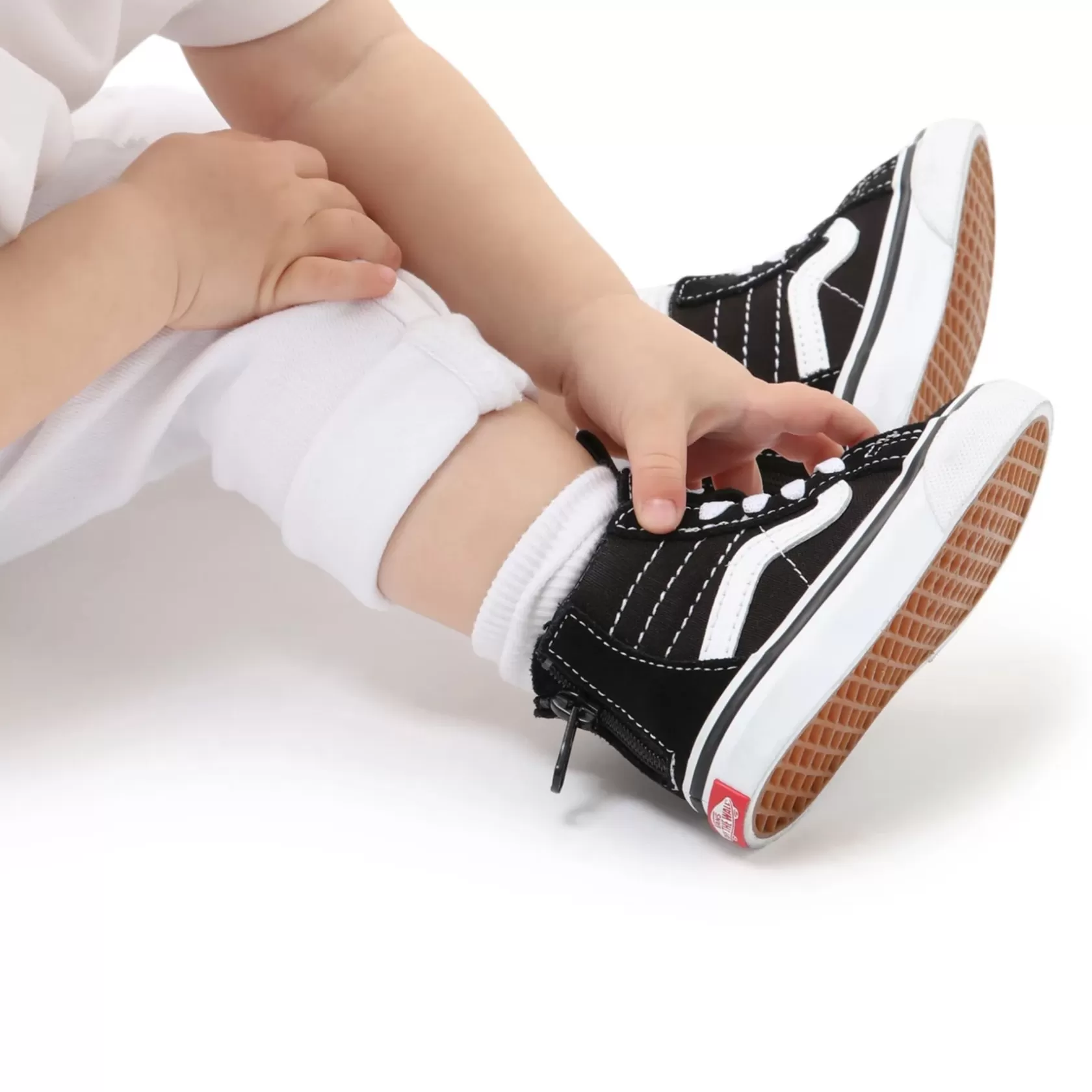 Vans Zapatillas Niño (1-4 Años)<Zapatillas Sk8-Hi Zip De Bebe (1-4 Anos) Negro