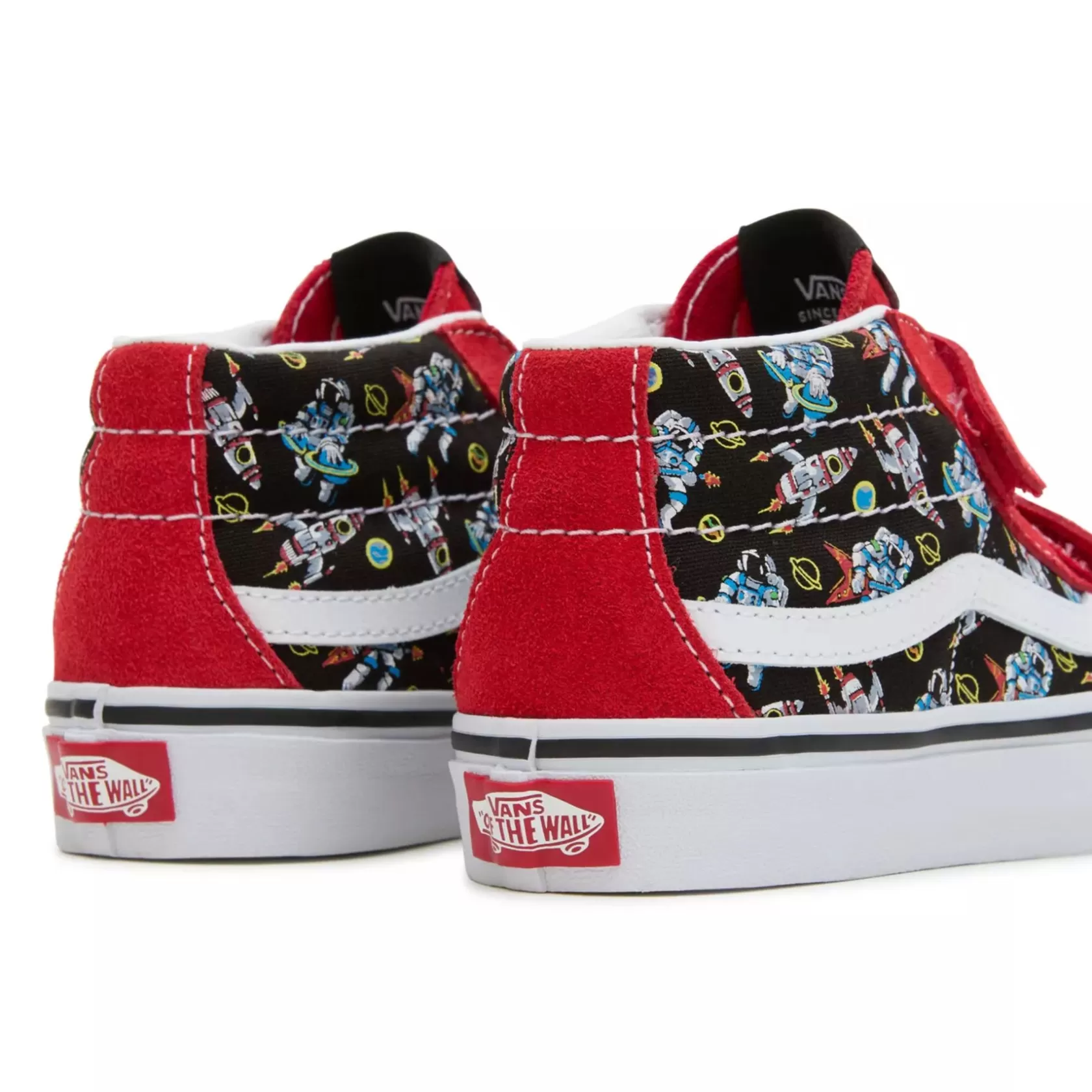 Vans Easy On, Easy Off<Zapatillas Sk8-Mid Reissue Con Cierre Adherente De Niños (4-8 Anos) Negro
