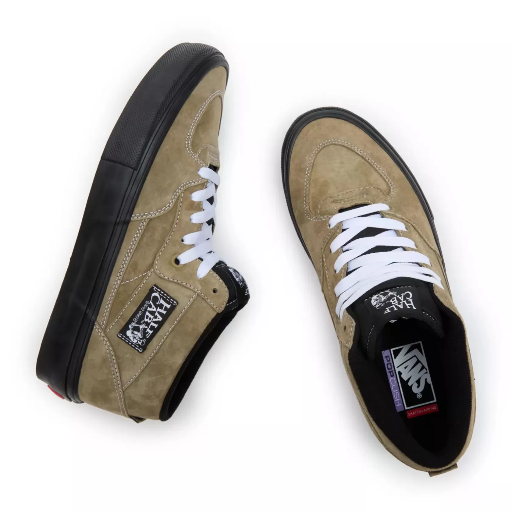 Vans Zapatillas Altas<Zapatillas Skate Half Cab Pig Suede Verde