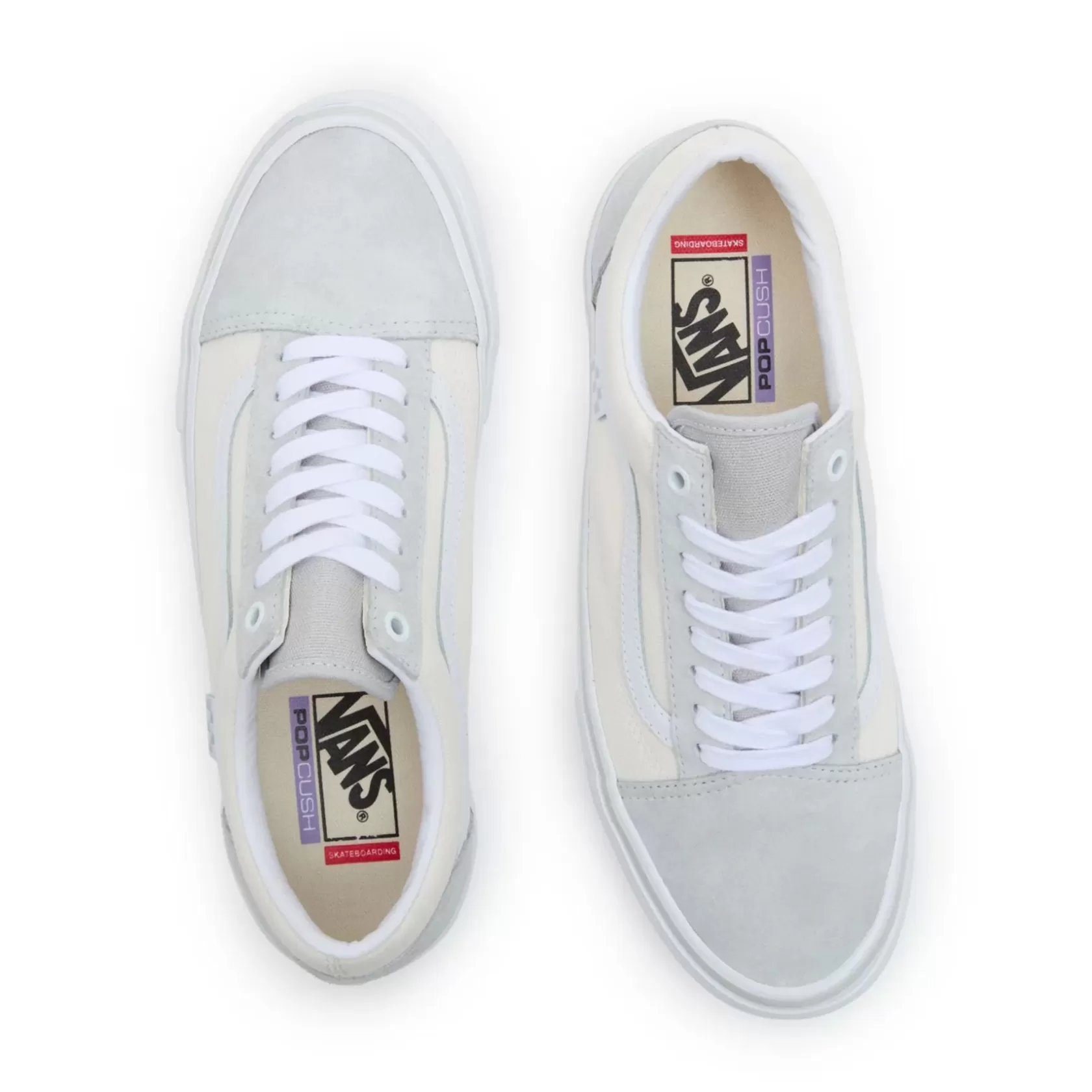 Vans Zapatillas Skate<Zapatillas Skate Old Skool Gris, Blanco