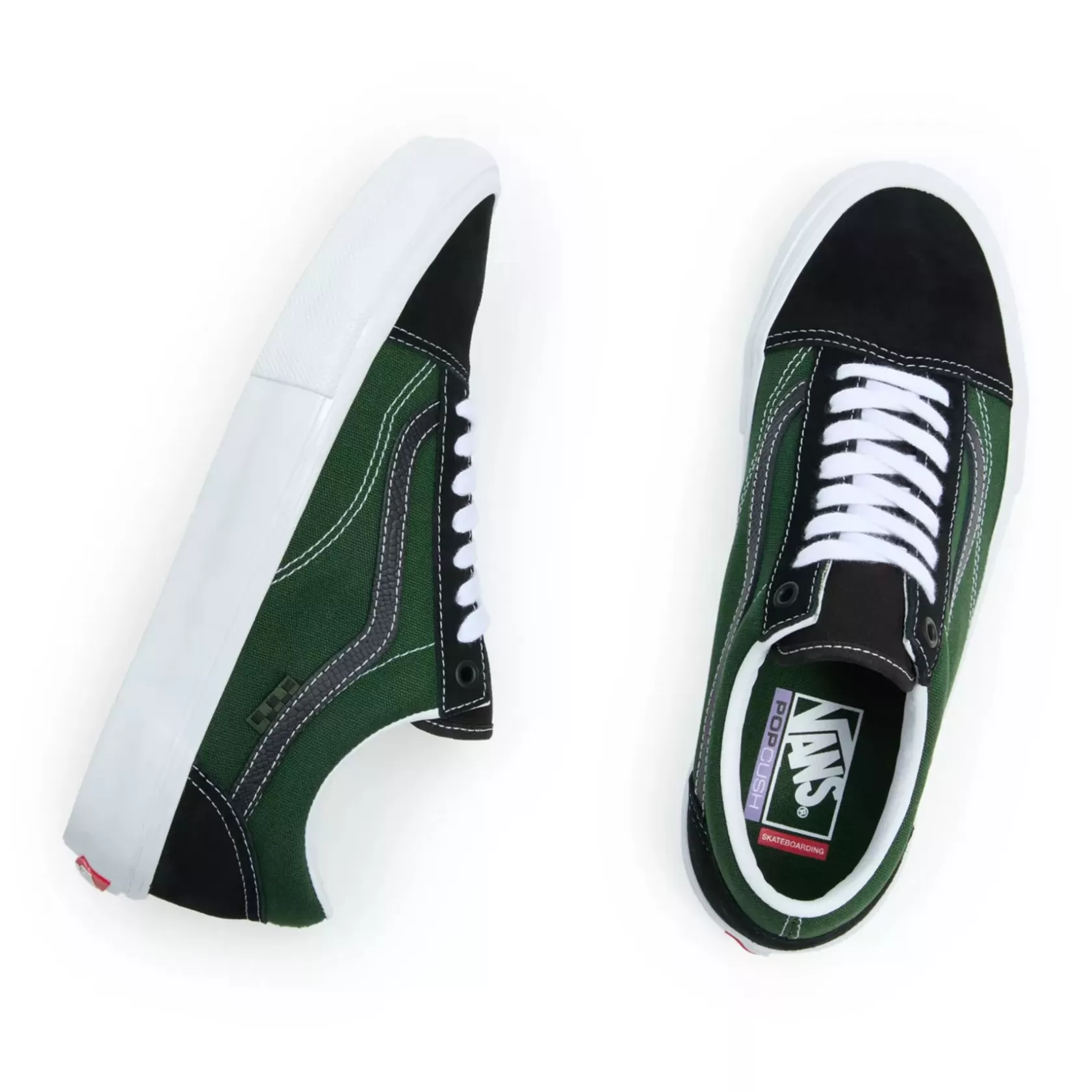 Vans Zapatillas Skate<Zapatillas Skate Old Skool Safari Negro, Verde
