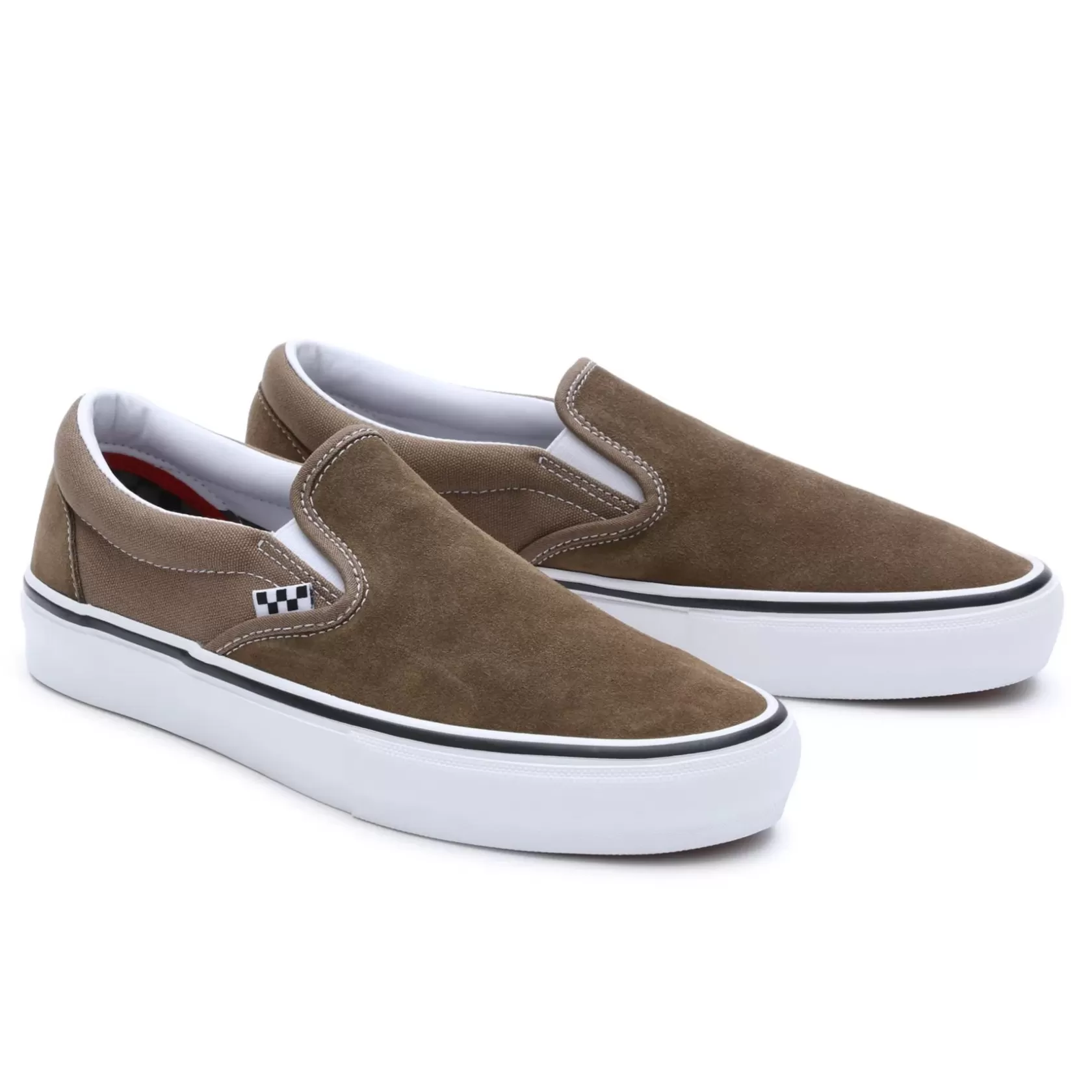 Vans Zapatillas Skate<Zapatillas Skate Slip-On Gris, Marron