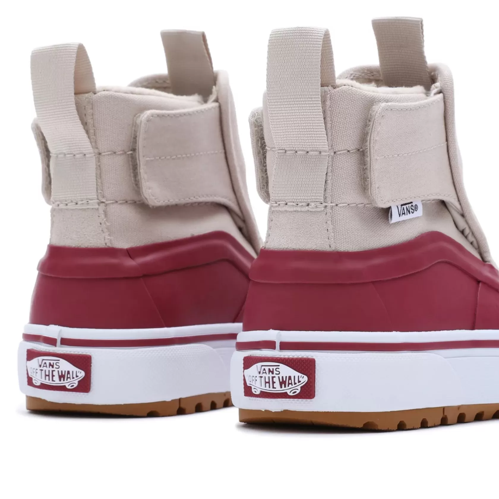 Vans Zapatillas Mte<Zapatillas Slip-On Hi Terrain Mte-1 Con Cierre Adherente De Niños (4-8 Anos) Rojo, Beis