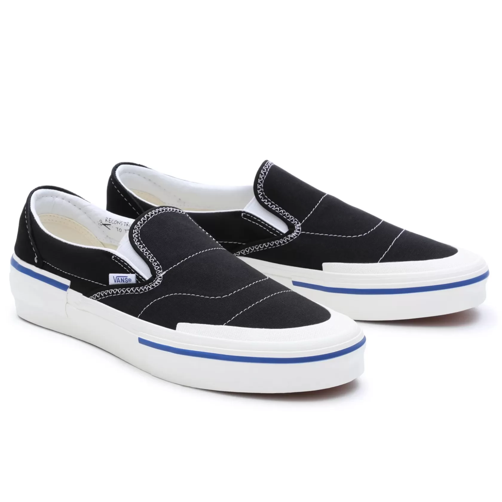 Vans Zapatillas Sin Cordones<Zapatillas Slip-On Reconstruct Negro