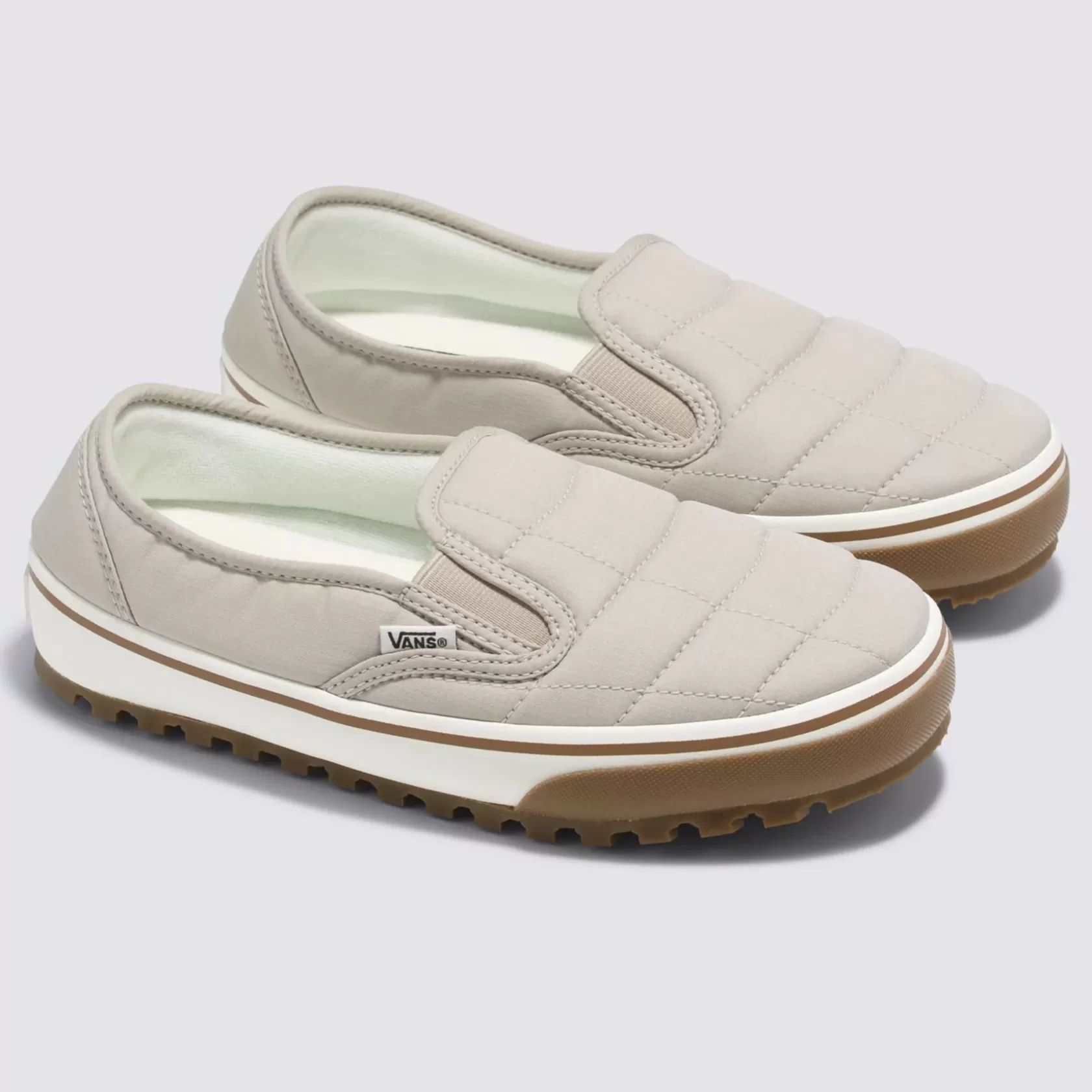 Vans Zapatillas Mte<Zapatillas Snow Lodge Slipper guard Quilted Blanco, Beis