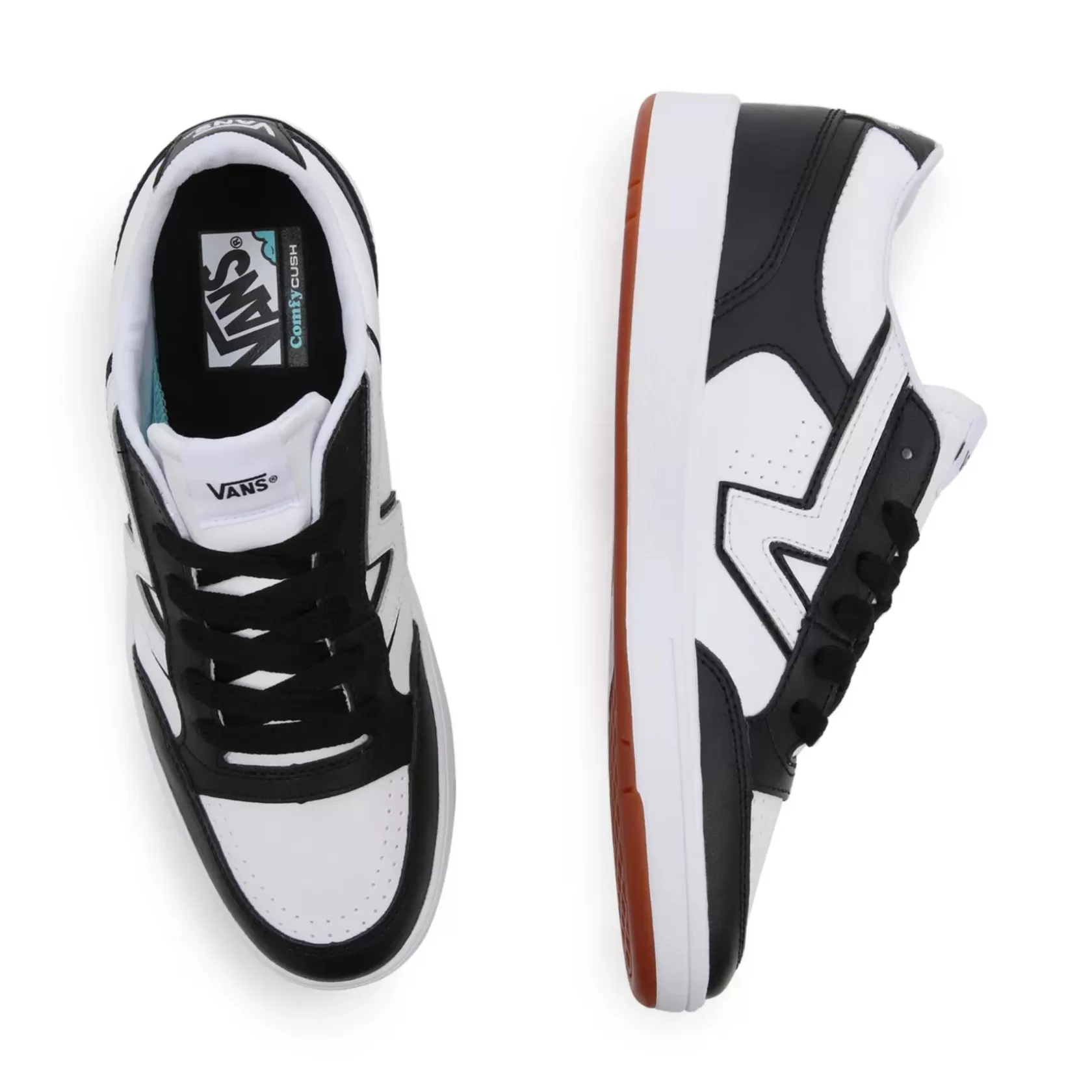 Vans Zapatillas Comfycush<Zapatillas Two-Tone Lowland Comfycush Negro, Blanco