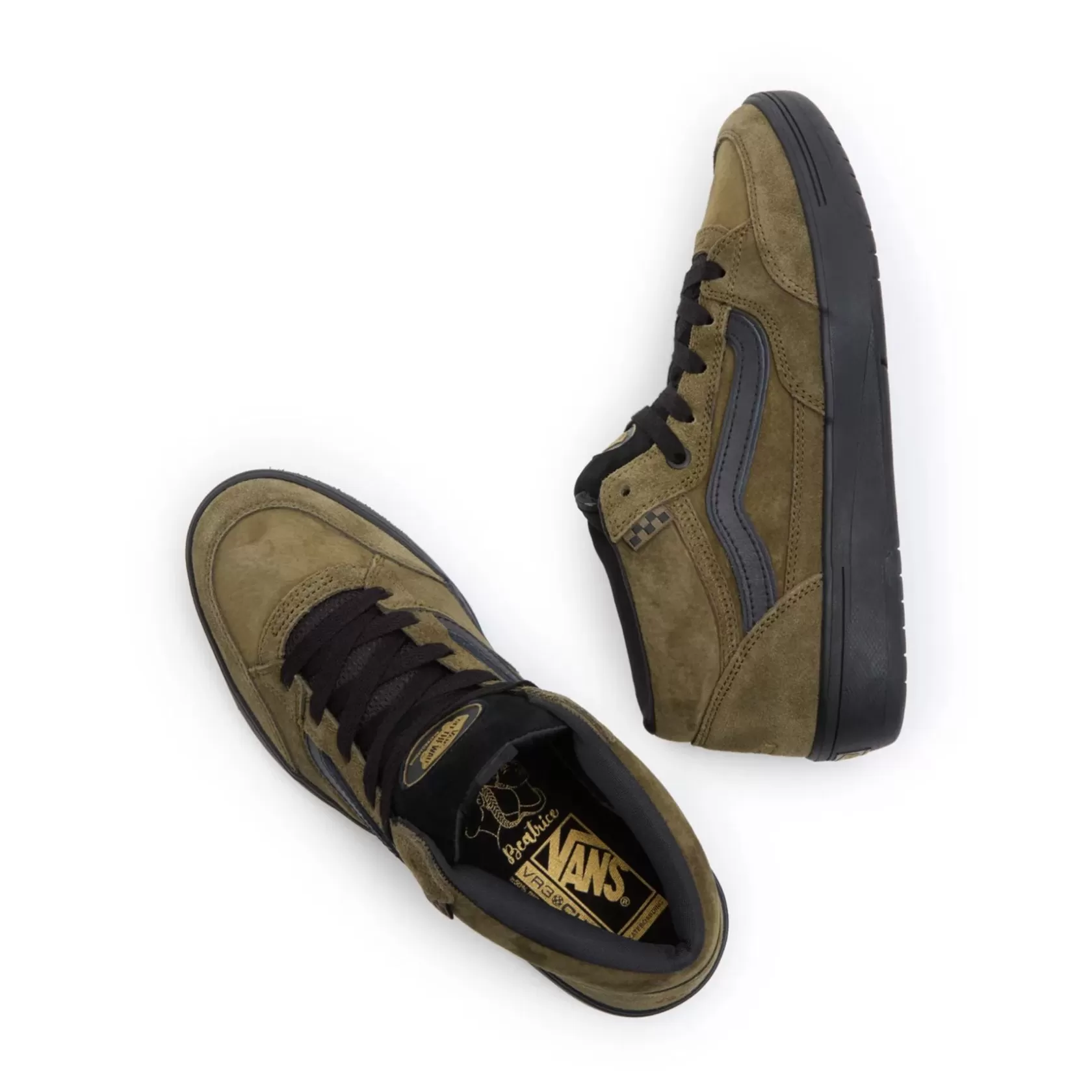 Vans Zapatillas Altas<Zapatillas Zahba Mid De X Beatrice Domond Verde